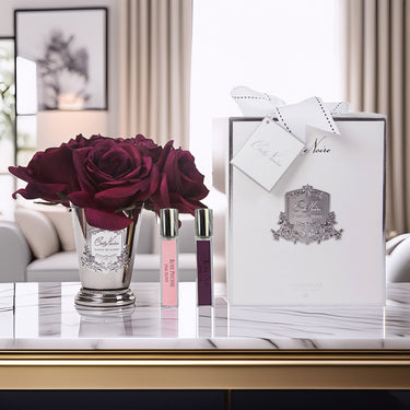 Cote Noire - Seven Rose Bouquet in Carmine Red - SMB04